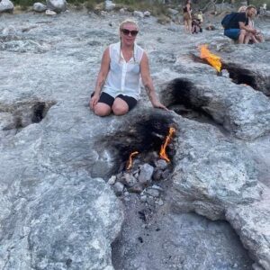 alanyasakitoiurstr cirali burning rocks and olympos beach kemer1 Turkey