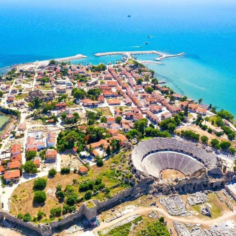 Side Ancient City & Manavgat Mosque & Hidden Paradise Waterfall