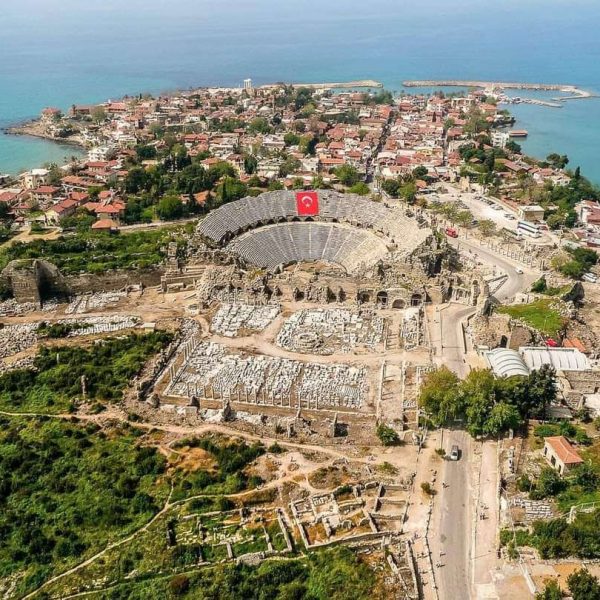 Side Ancient City & Manavgat Mosque & Hidden Paradise Waterfall - Turkiye Saki Tours