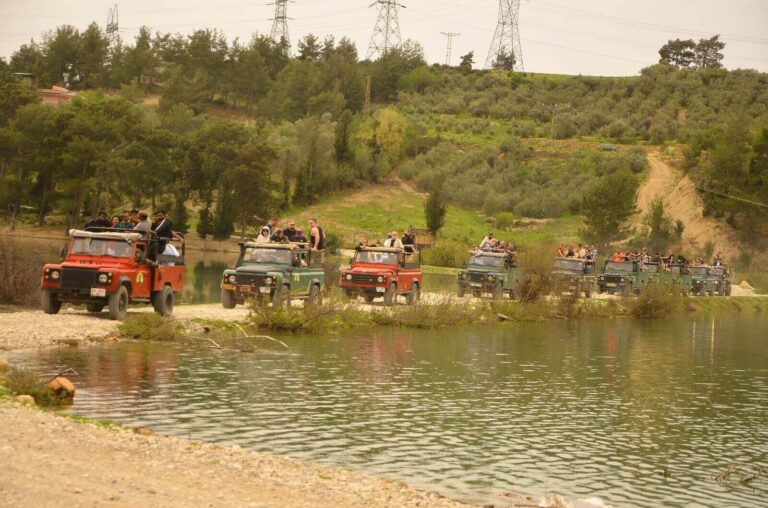 Jeep Safari & Manavgat Waterfall & Green Lake Boat Tour