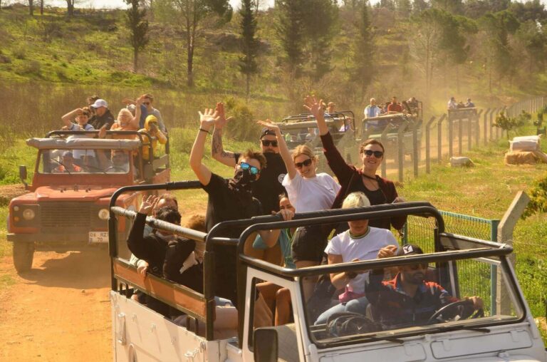 Jeep Safari & Manavgat Waterfall & Green Lake Boat Tour