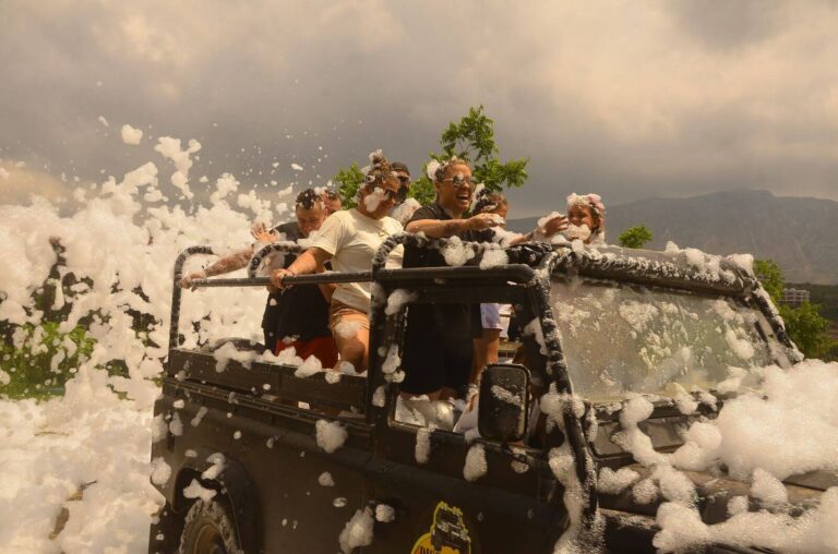 Jeep Safari & Manavgat Waterfall & Green Lake Boat Tour