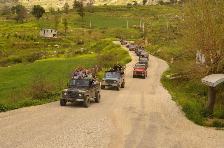 Jeep Safari & Manavgat Waterfall & Green Lake Boat Tour
