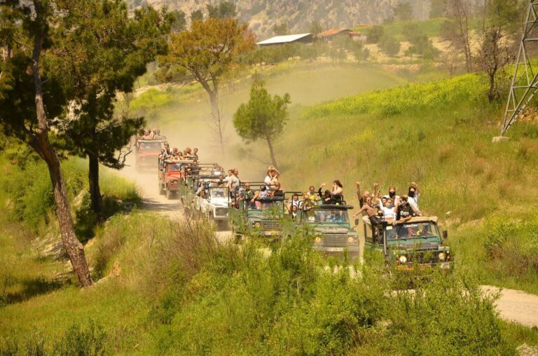 Jeep Safari & Manavgat Waterfall & Green Lake Boat Tour