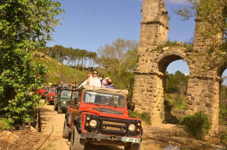 Jeep Safari & Manavgat Waterfall & Green Lake Boat Tour