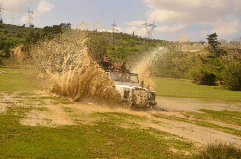Jeep Safari & Manavgat Waterfall & Green Lake Boat Tour