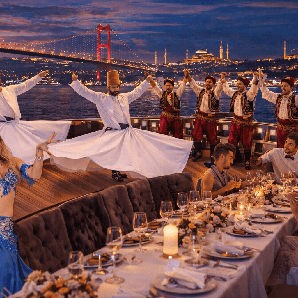 Istanbul Bosphorus Dinner Cruise & Night Show